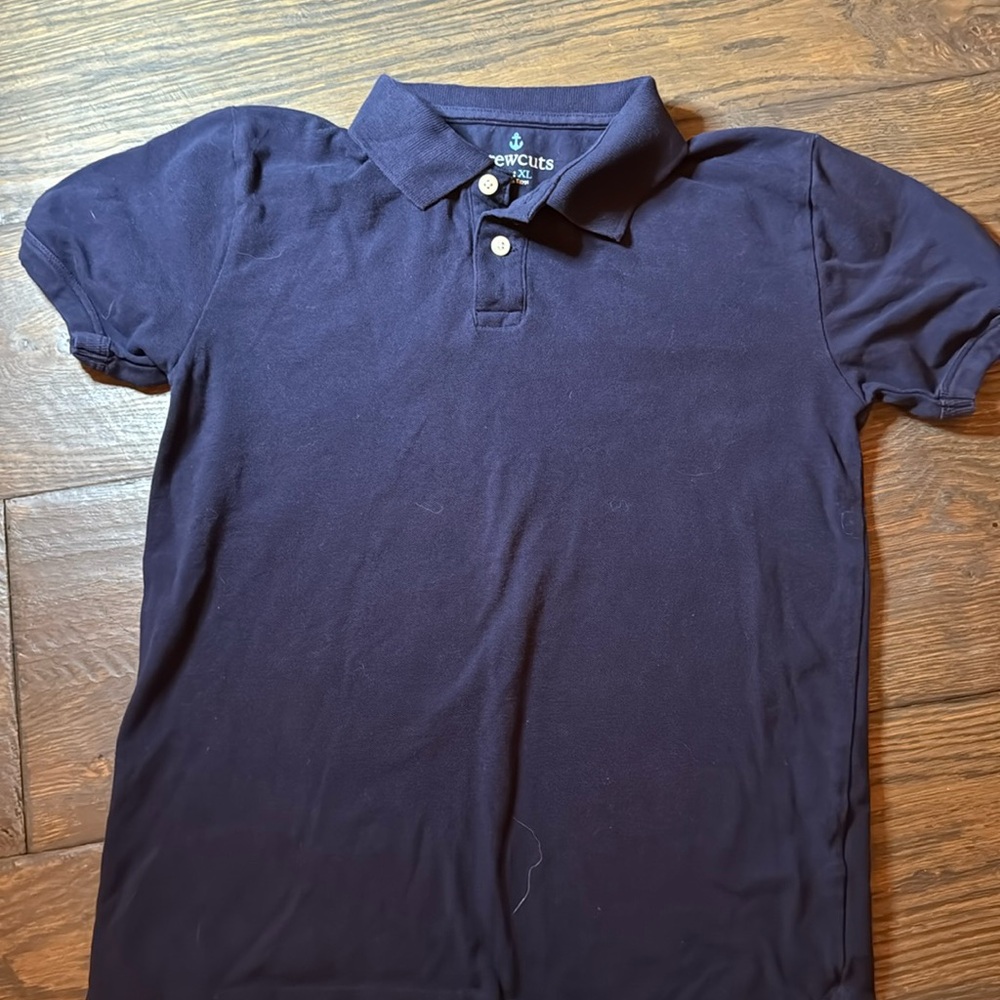 NWOT - Crewcuts XL boys polo